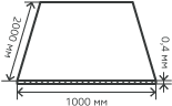 Лист нержавеющий 08х18н10 0.4х1000х2000